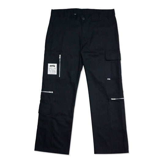 Miracle Mates - Fracht Black Cargo Pants