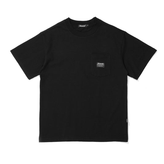 Miracle Mates - Lomme Basic Black Oversized T Shirt