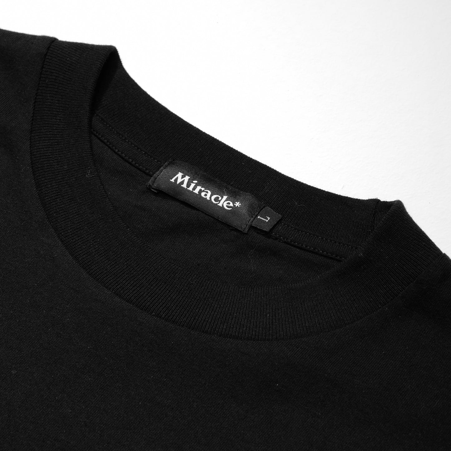 Miracle Mates - Lomme Basic Black Oversized T Shirt